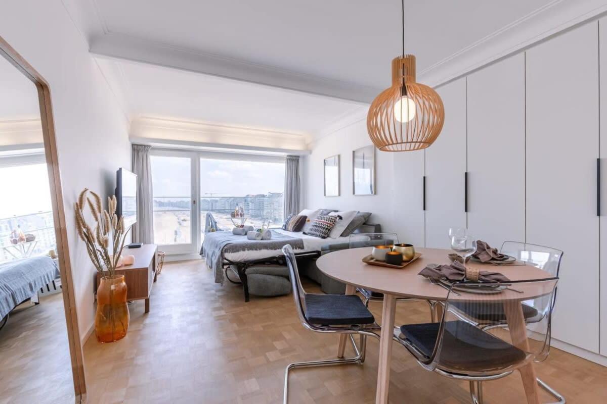 克诺克－海斯特Stunning Studio With Sea-View And Terrace公寓 外观 照片