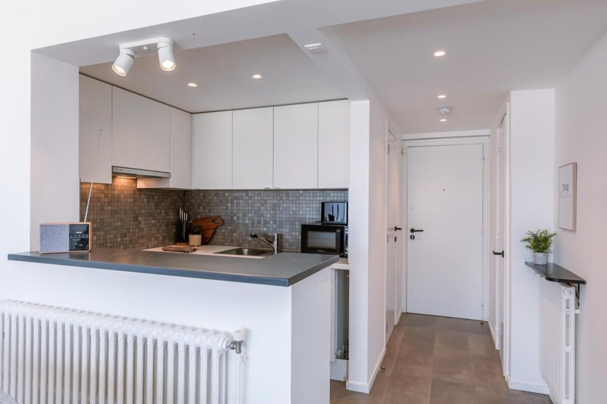 克诺克－海斯特Stunning Studio With Sea-View And Terrace公寓 外观 照片