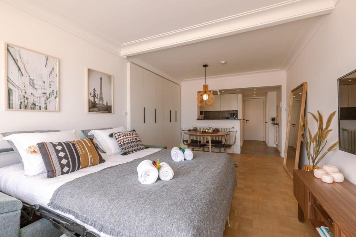 克诺克－海斯特Stunning Studio With Sea-View And Terrace公寓 外观 照片
